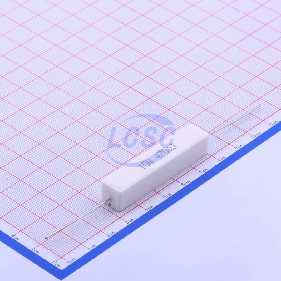 CCO(Chian Chia Elec) CR-L10W-470Ω 5% P - 1