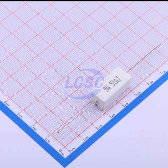 CCO(Chian Chia Elec) CR-L5W-51Ω 5% P