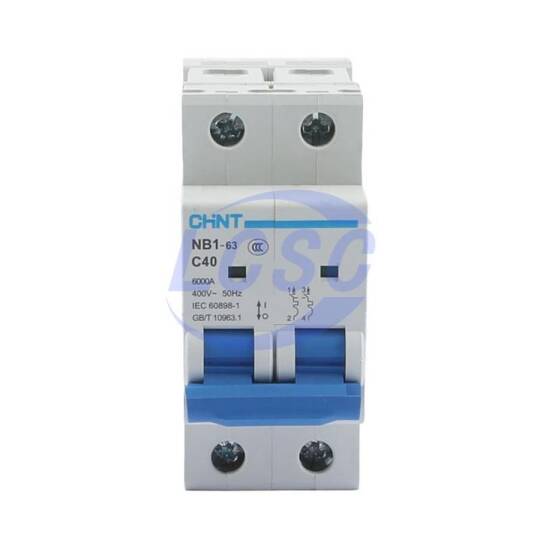 CHINT NB1-63 2P C40 6kA(R) - 1