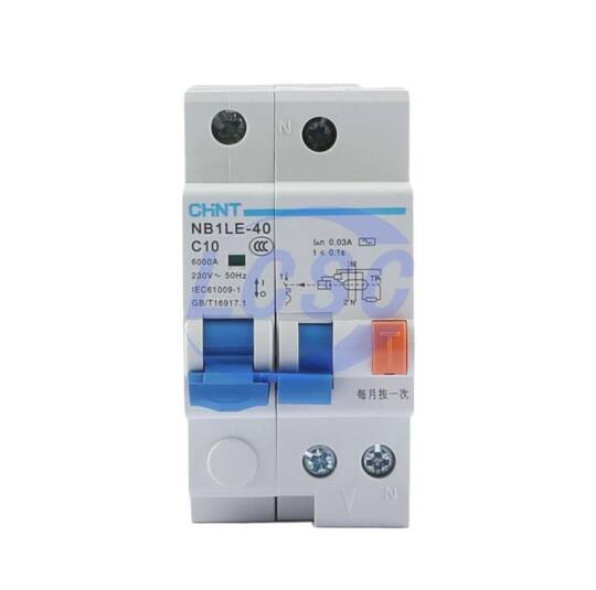 CHINT NB1LE-40 1P+N C10 30mA - 1