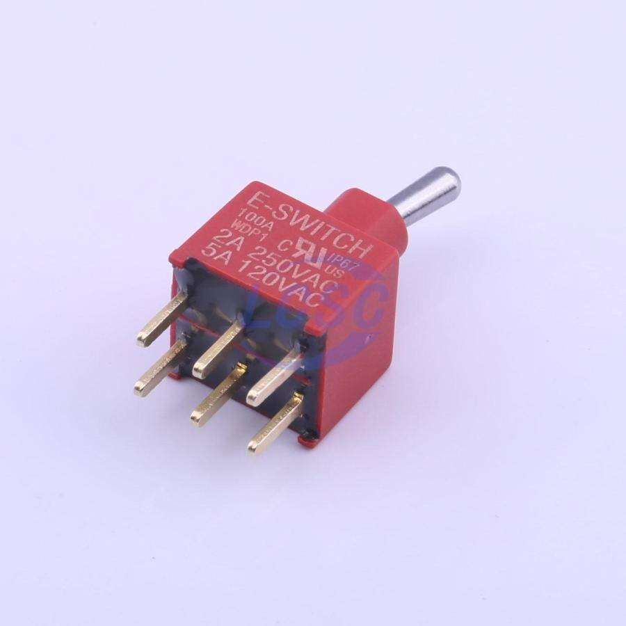 E-Switch 100AWDP1T2B4M2QE - 3