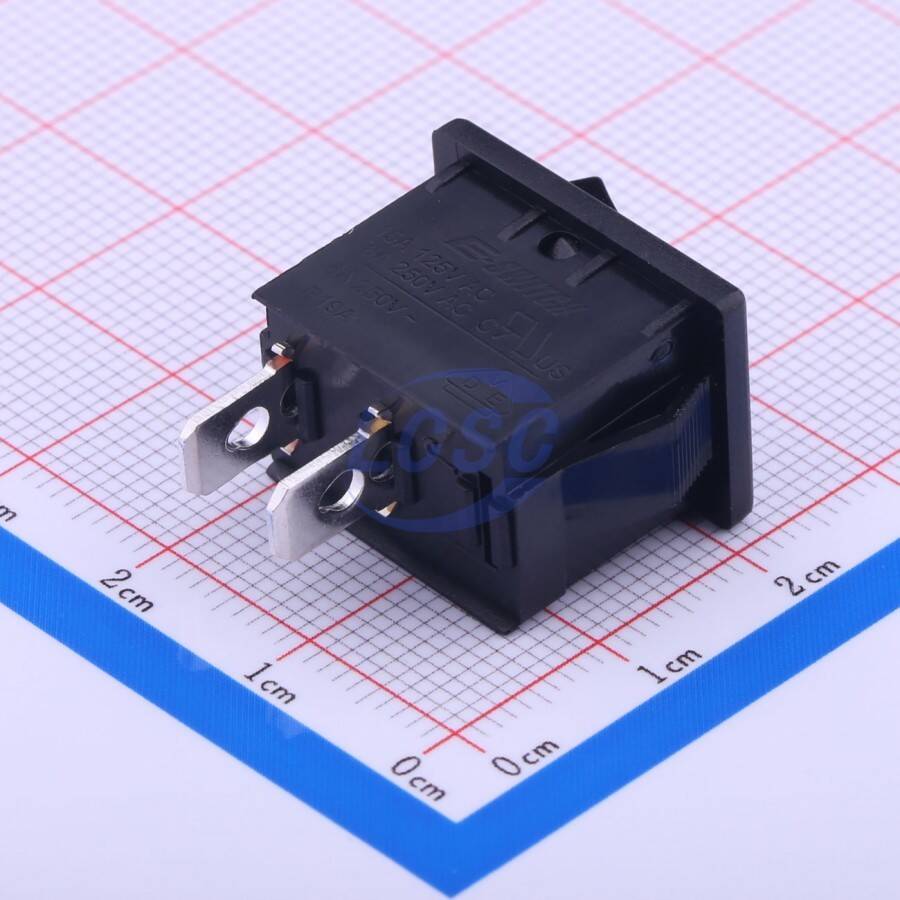 E-Switch R1966ABLKBLKEF - 1