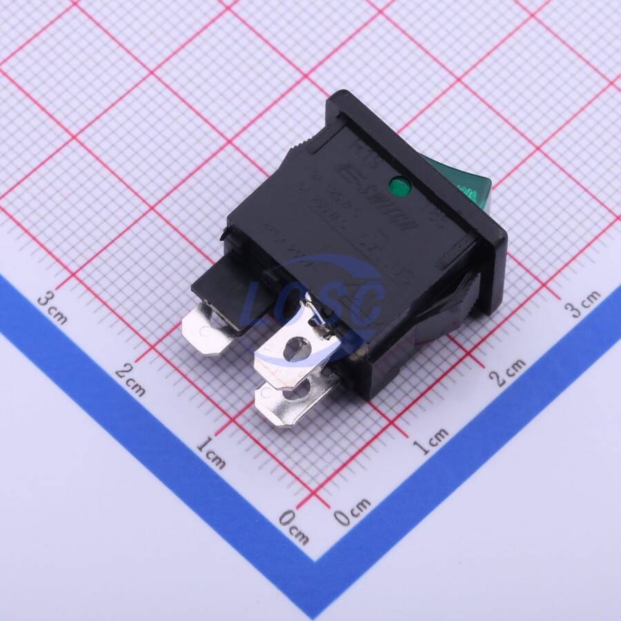 E-Switch R1973ABLKGILFF4 - 1