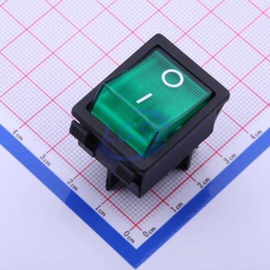 E-Switch R5BBLKGRNFF2 - 1
