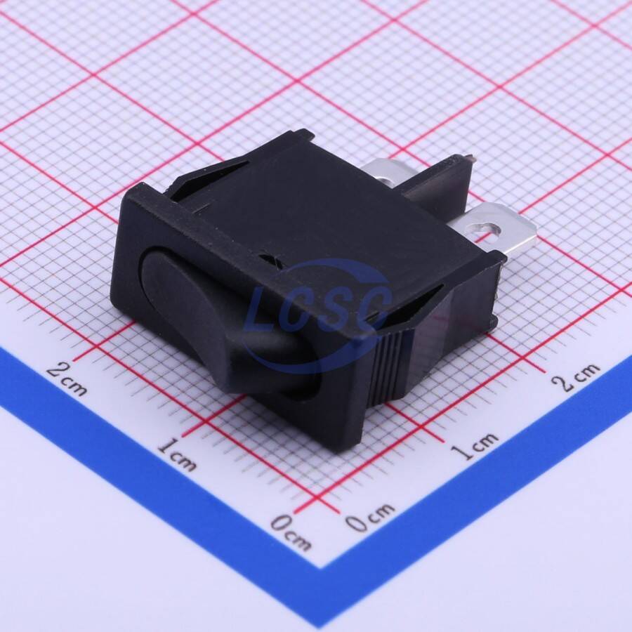 E-Switch R6ABLKBLKEF - 1