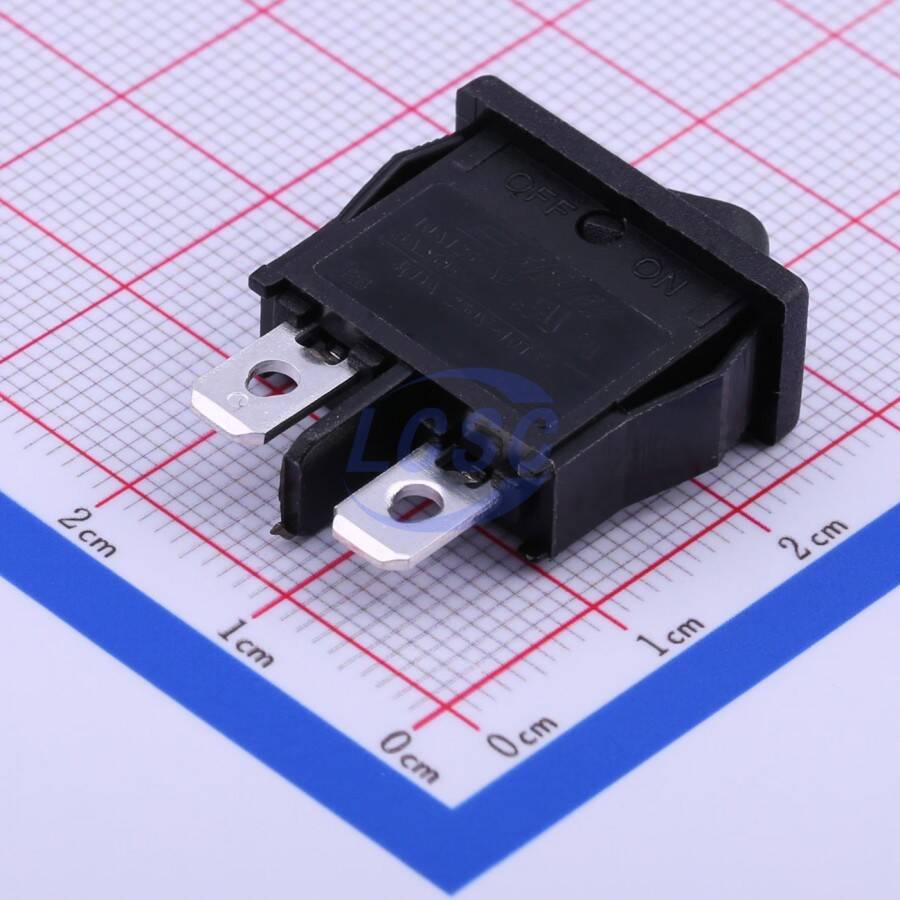 E-Switch R6ABLKBLKEF - 2