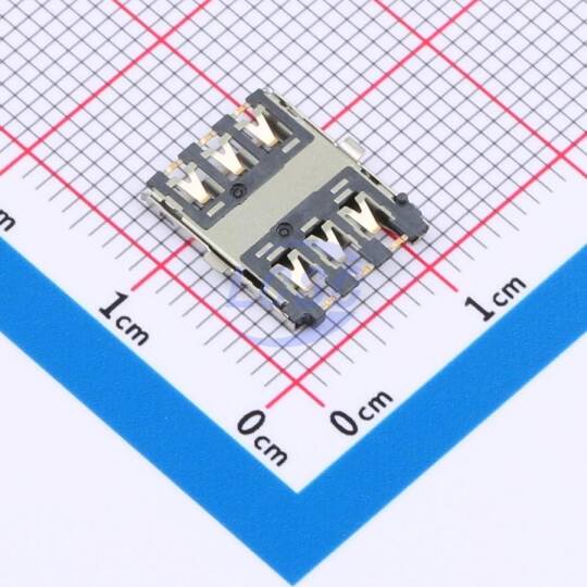 Global Connector Technology SIM8051-6-0-14-01-A - 2