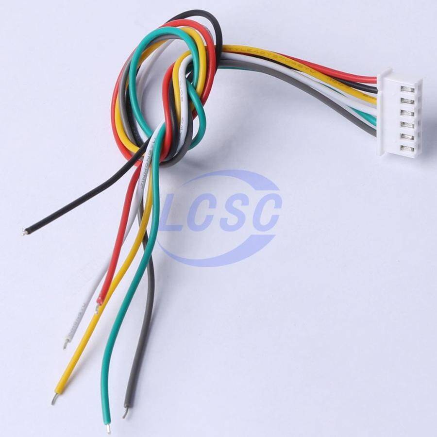 hanxia HX 2.54-6P DT 200mm 24AWG - 1