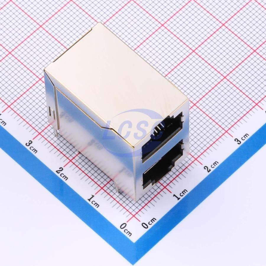 HCTL HC-RJ45-059A-2*1-4 - 1