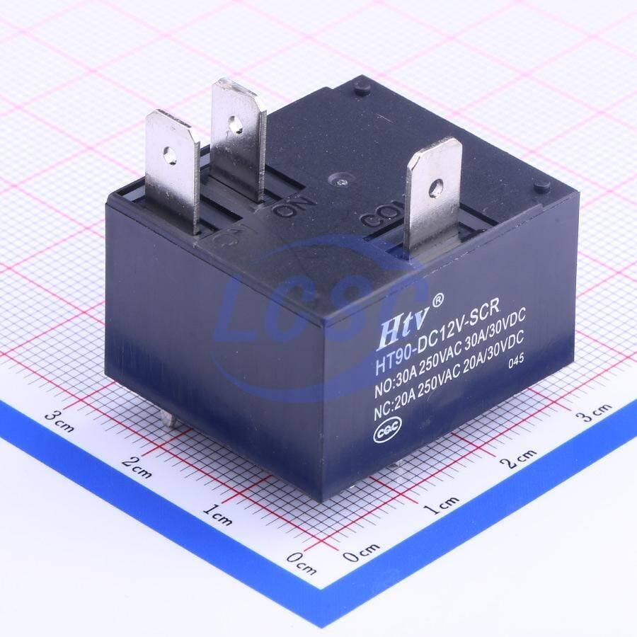 HTV(Ningbo Bo Yue Elec) HT90-DC12V-SCR - 1