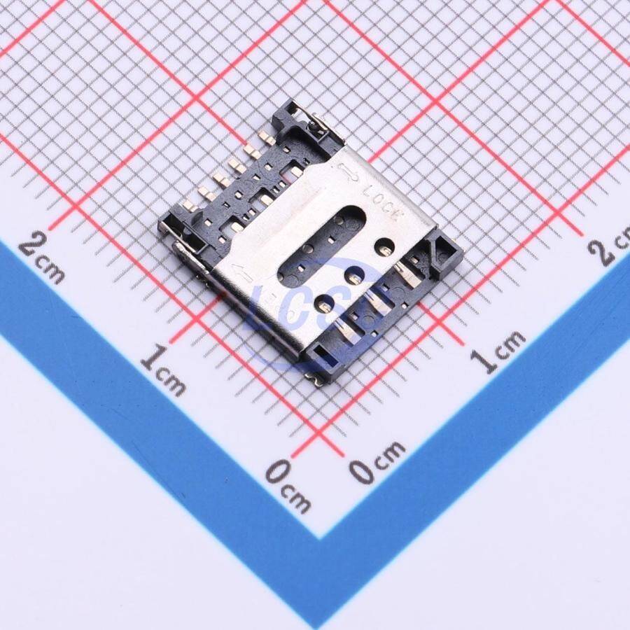 JXTCONN NANO SIM 6P 1.4H HINGE - 1