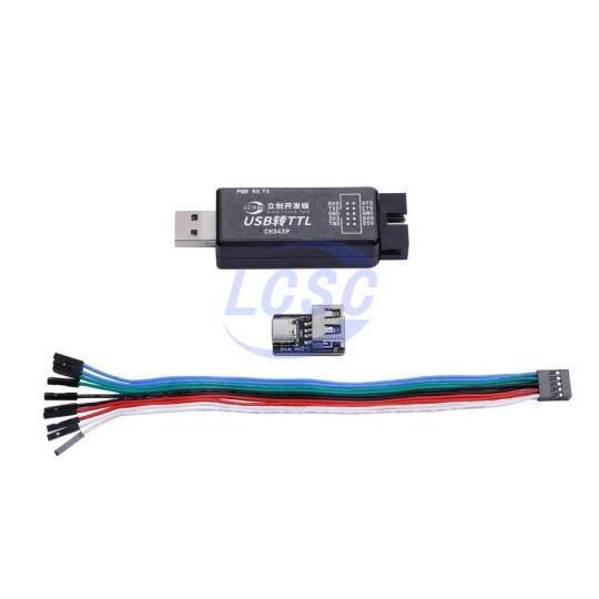 LCSC-boards LCKFB-CH343P-USB-TO-TTL-TYPE-A - 3