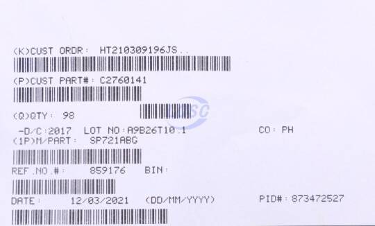Littelfuse SP721ABG - 4