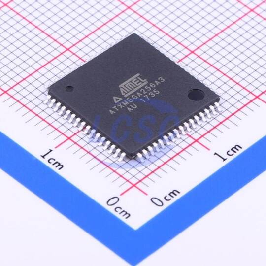 MICROCHIP ATXMEGA256A3-AU - 1
