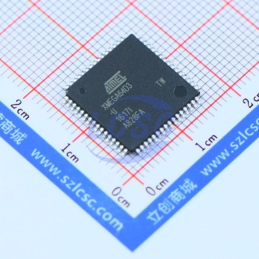 MICROCHIP ATXMEGA64D3-AU - 1