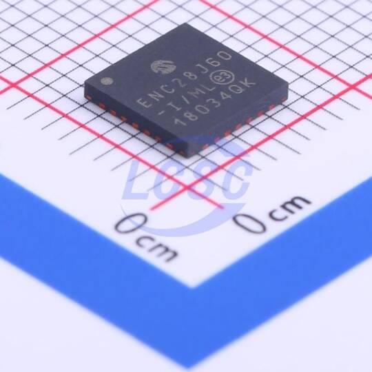 MICROCHIP ENC28J60-I/ML - 1