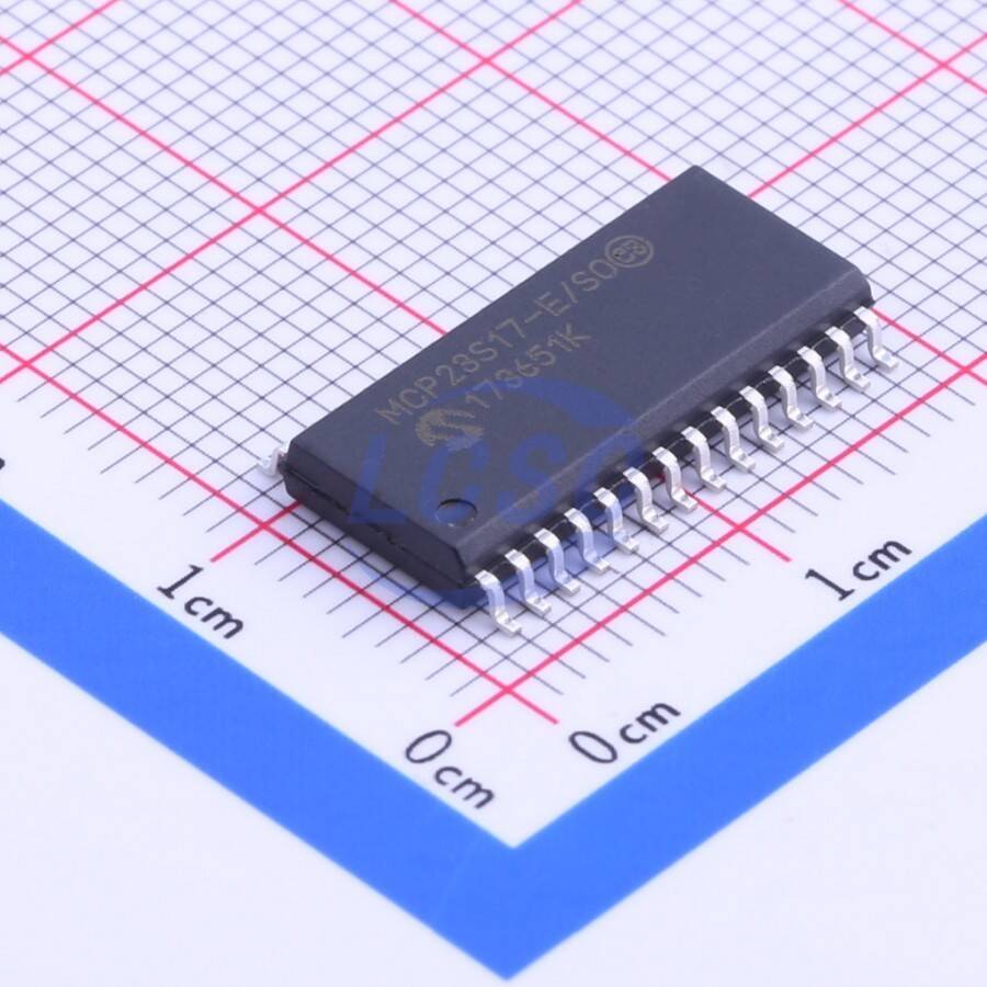 MICROCHIP MCP23S17-E/SO - 1