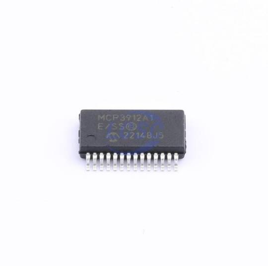 MICROCHIP MCP3912A1-E/SS - 3