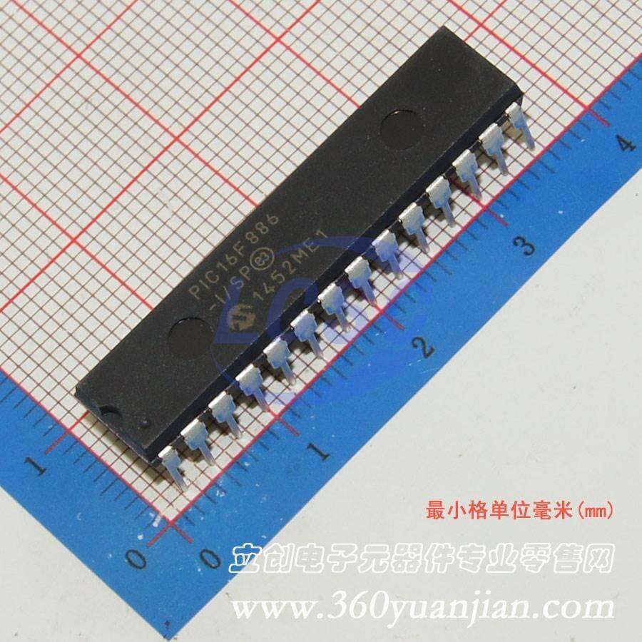 MICROCHIP PIC16F886-I/SP - 1