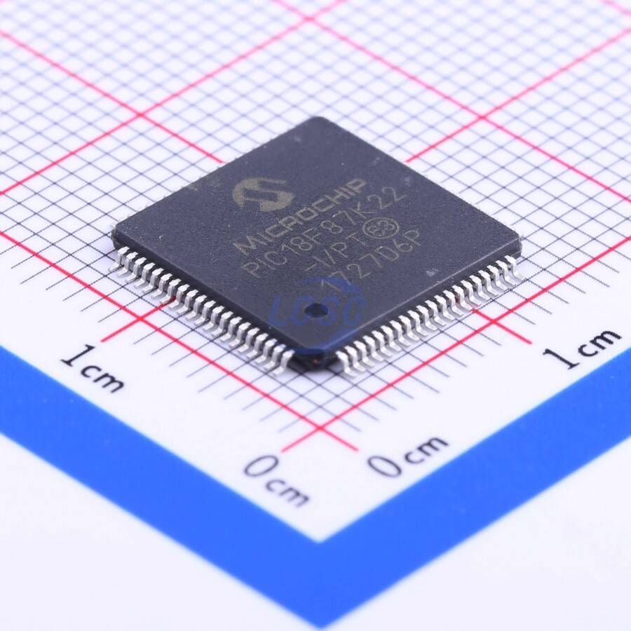 MICROCHIP PIC18F87K22-I/PT - 1