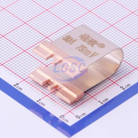 Milliohm HoFLQ60-30A-75mV-1%-10