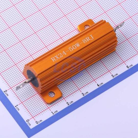 Milliohm HoRX-50W-8R-5%