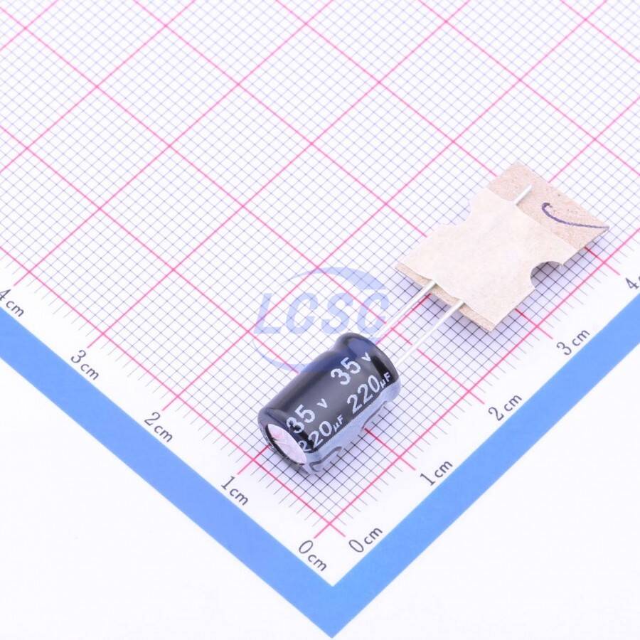 Nantong Jianghai Capacitor ECR1VLY221MFA080011 - 1