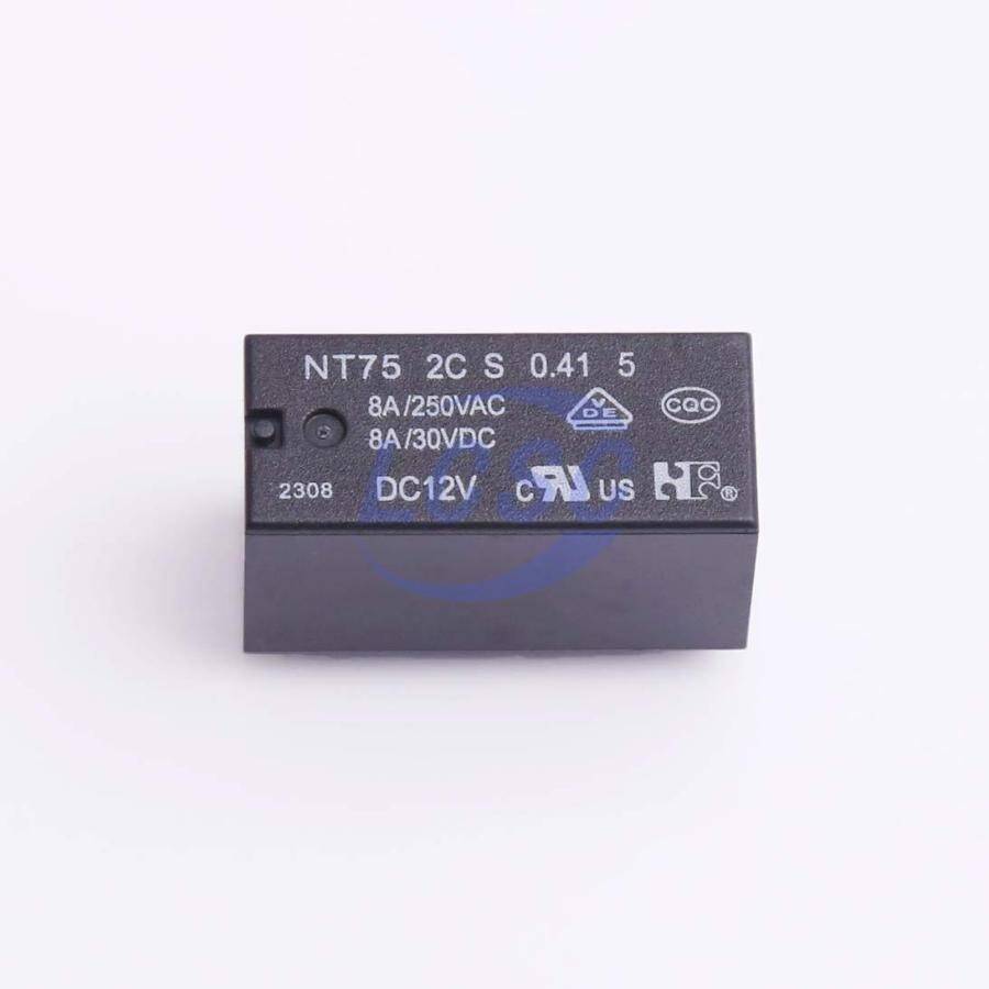 NF(Ningbo Forward Relay Corp) NT75 2CS0.41 5 8 DC12V - 3