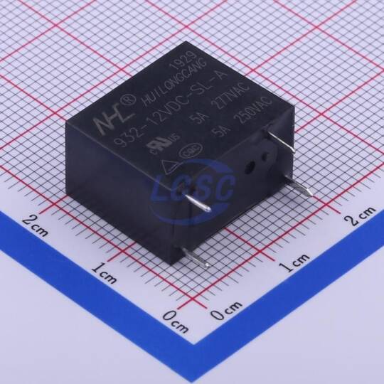 NHC 932-12VDC-SL-A 5A/0.2W