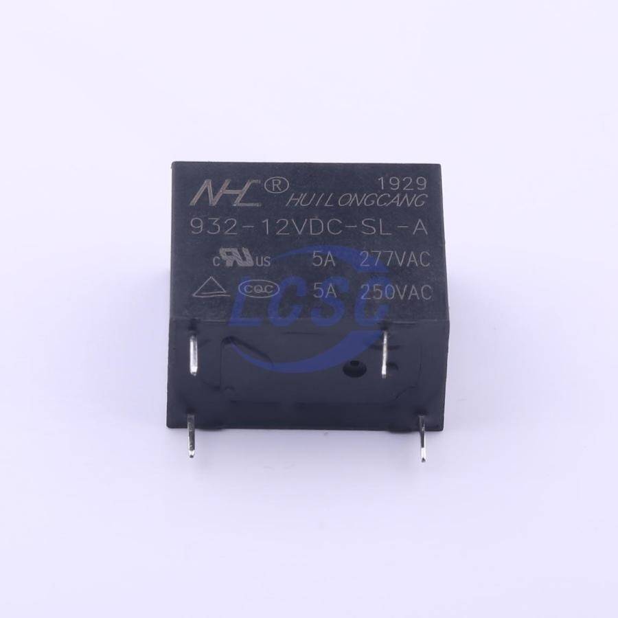 NHC 932-12VDC-SL-A 5A/0.2W - 3