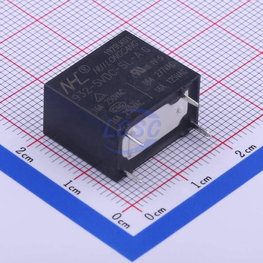 NHC 932-5VDC-SL-AG 16A/0.2W - 1