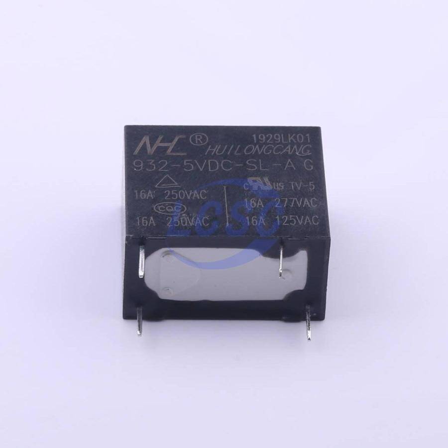 NHC 932-5VDC-SL-AG 16A/0.2W - 3