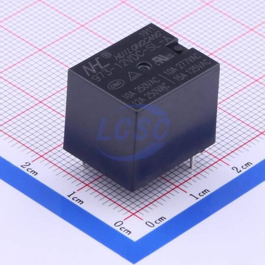 NHC 973-12VDC-SL-A 12A250VAC