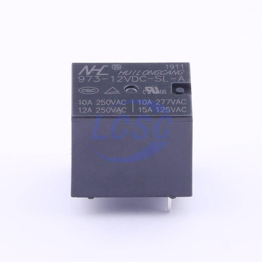 NHC 973-12VDC-SL-A 12A250VAC - 3