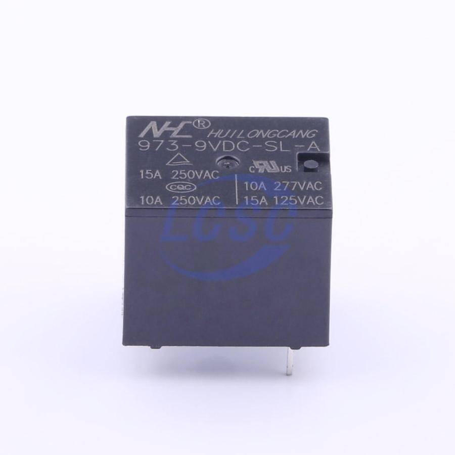 NHC 973-9VDC-SL-A 15A250VAC - 3