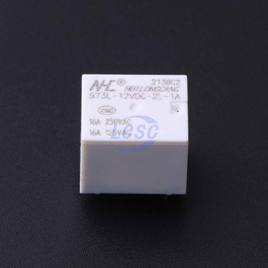 NHC 973L-12VDC-2L-1A 16A - 3