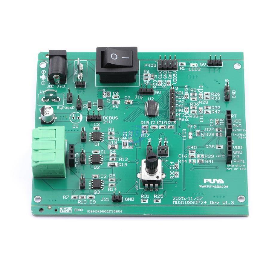 PUYA PY32MD310_SSOP24_Demo2R_PCB