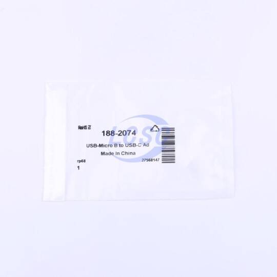 Raspberry Pi PI 4 USB-MICRO B TO USB-C ADAPTER WHITE