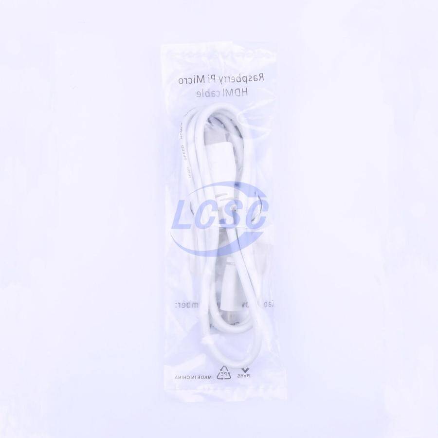 Raspberry Pi RPI uHDMI - std-M Cable, 1m / White - 2