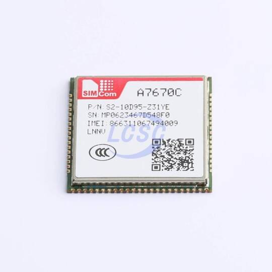 SIMCom Wireless Solutions A7670C-LNNV - 3