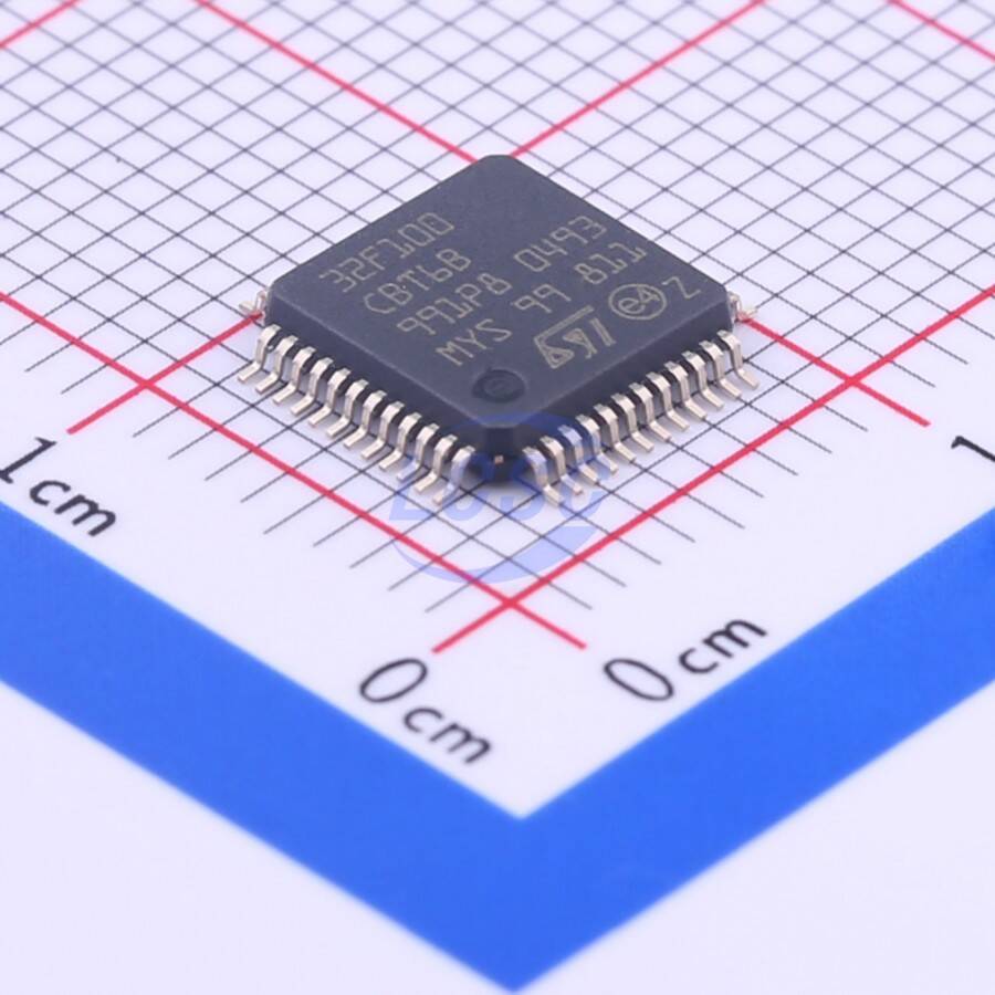 ST STM32F100CBT6B - 1