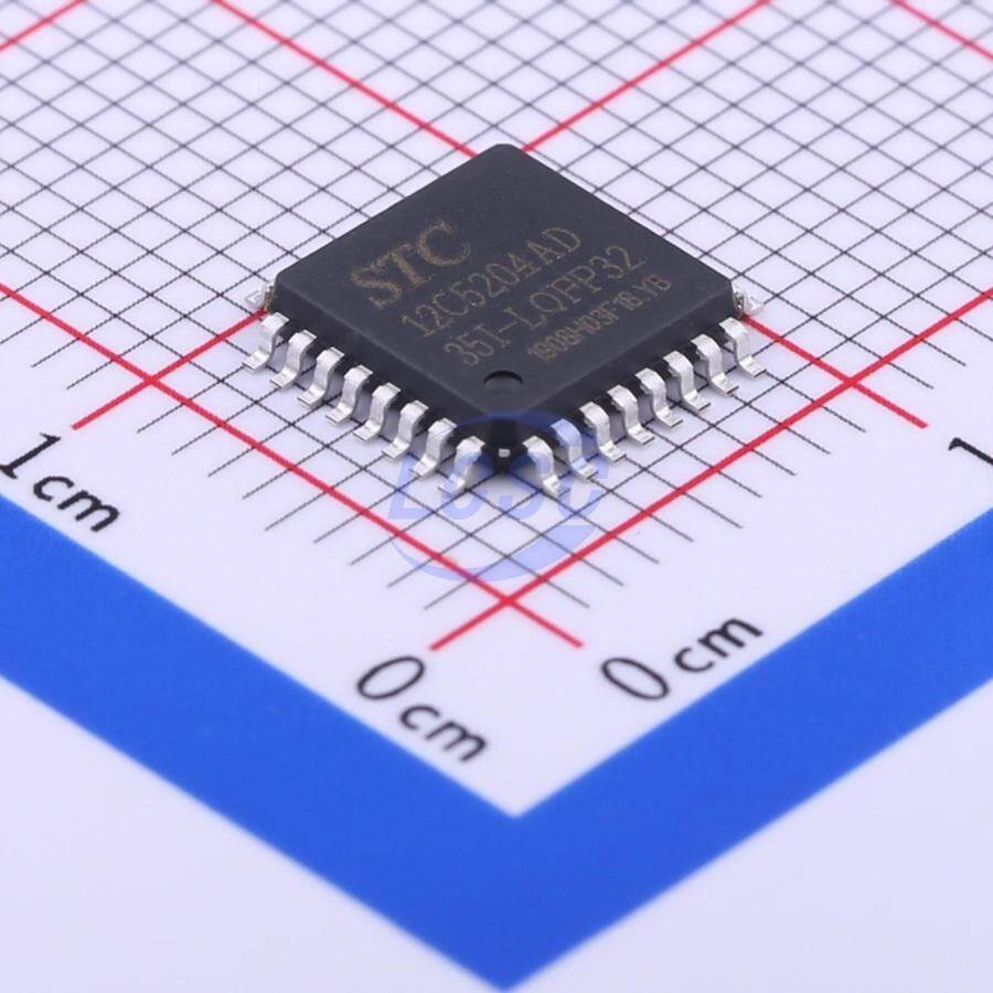 STC Micro STC12C5204AD-35I-LQFP32 - 1