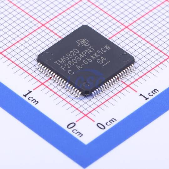 TI TMS320F28034PNT - 1